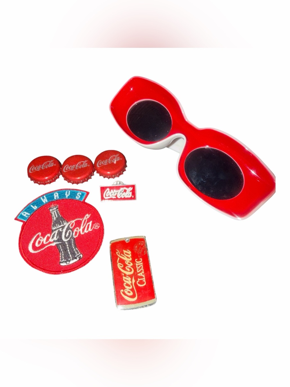 Coca-Cola Bundle with cool Red Sunglasses